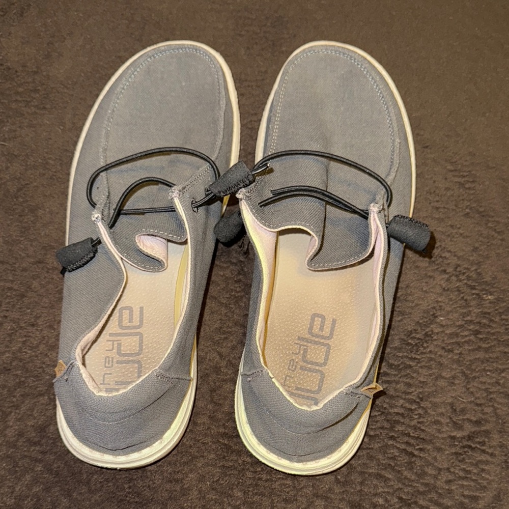 Hey Dude Gray Casual Shoes